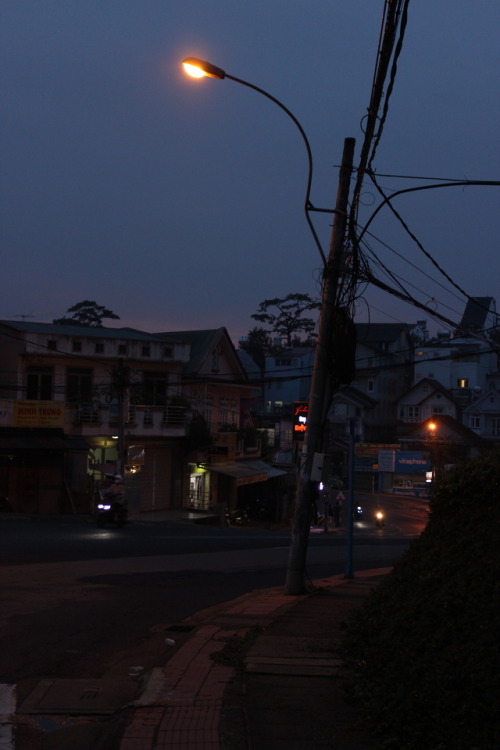 Da Lat by night.Vietnam, April 2019. © Jantine Broek