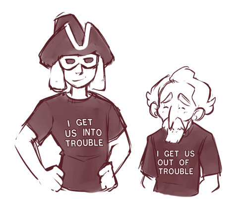 mortallychaotickingdom: Matching tees with dad I’m sorry for the people who are following this blog 