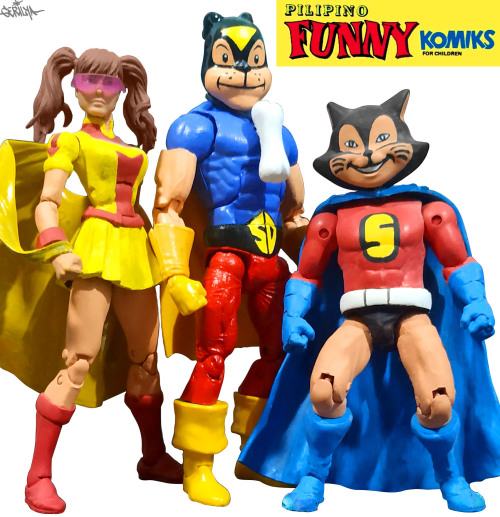 TINAY PINAY, SUPERDOG &amp; SUPERKATCustom Action Figures by Gerilya