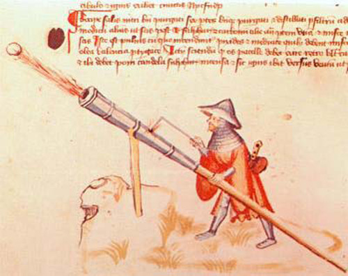 The Hand Culverin,In the late Middle Ages the first projectile weapons to use gunpowder in Europe we