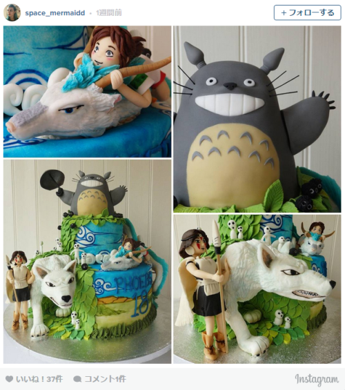 Not a themed cafe, but check out these AWESOME themed Totoro cakes! Amazing!