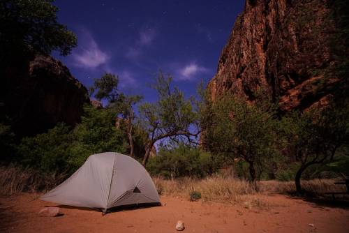 tent camping