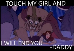 Dadaslittlebaby:  Baby Was Watching Beauty And The Beast And Just Realized Why Its