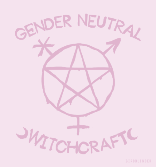 For witches of all genders! ✨You can find it on my print shops as a T-shirt, totebag etc. I made als