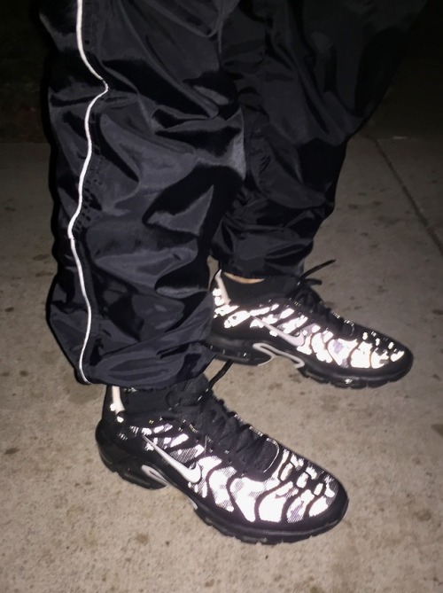 Even in the dark, I stay lit.. These are my old reflective TN’s