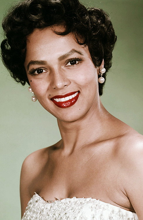 vintagegal:Dorothy Dandridge c. 1955  ”She became the silver screen’s hottest Black sex symbol and w