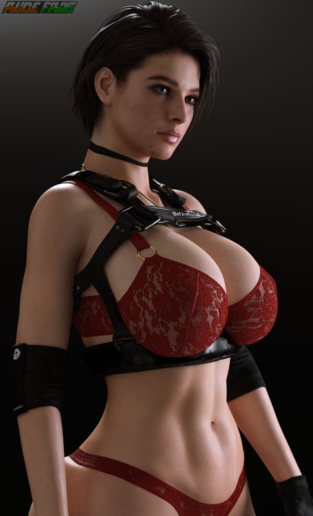 Fantasy-Scifi-Art:  Red Bra By Rude Frog 3D / หยาบ กบ 