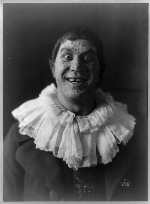 Portrait of Italian operatic baritone Titta Ruffo (1877 – 1953) as the evil clown Tonio from the Ita