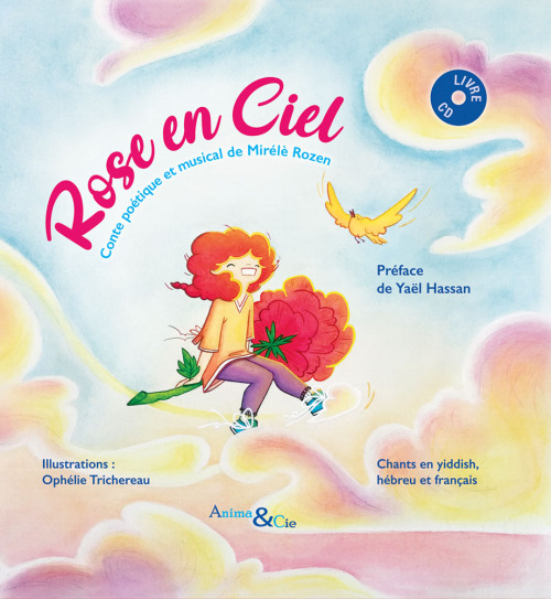 “English below”Je vous partage enfin la couverture de mon livre audio illustré &ldquo;Rose-en-ciel&r