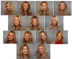 greycorbie:  charlesoberonn:  marsincharge: Please look at the contestants for the upcoming season of The Bachelor and laugh with me. Show us your cloning lab, The Bachelor.  