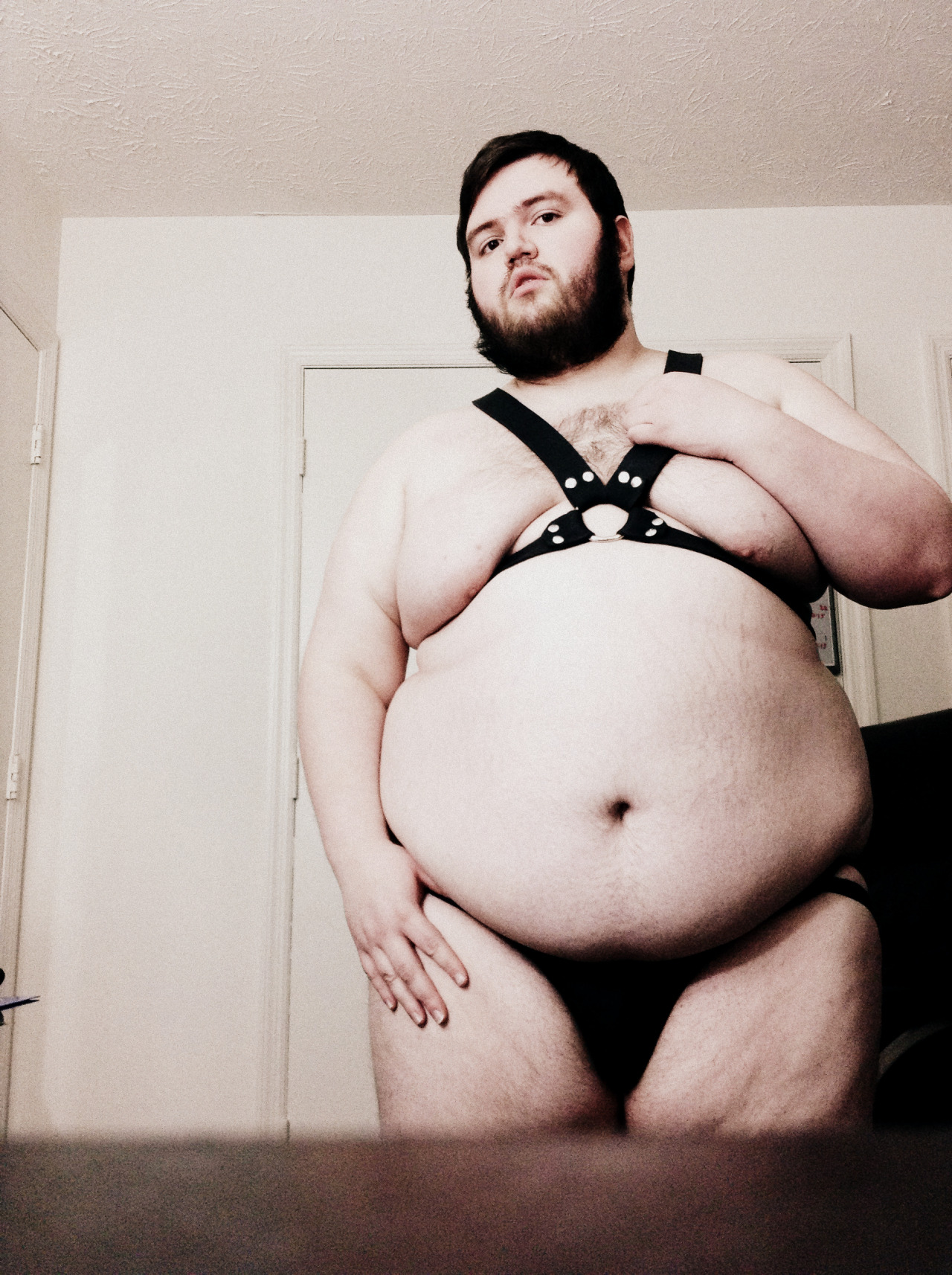 beardedbatman:  I got a leather jock.Enjoy.