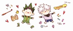 haruppo:Gon and Killua