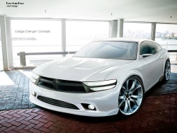 gotdamndee:  Concept charger on top 2016 on the bottom