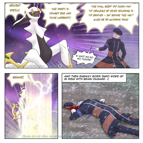 I dedicate this comic to @chipsncookies who inspired me to buy Pokémon Legends Arceus after all. Jus