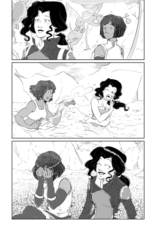 Sex triaelf9:  I did a Korrasami mini comic ahhh pictures