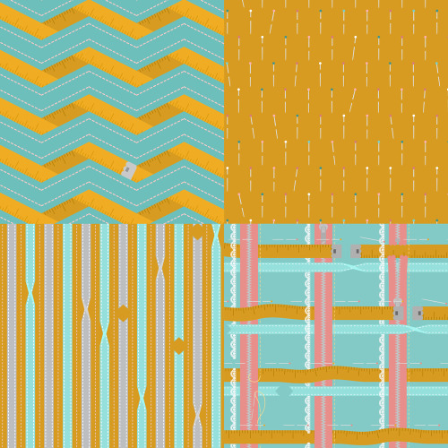 I entered my first Spoonflower contest this week! The theme is “Sewing Notions” Check ou