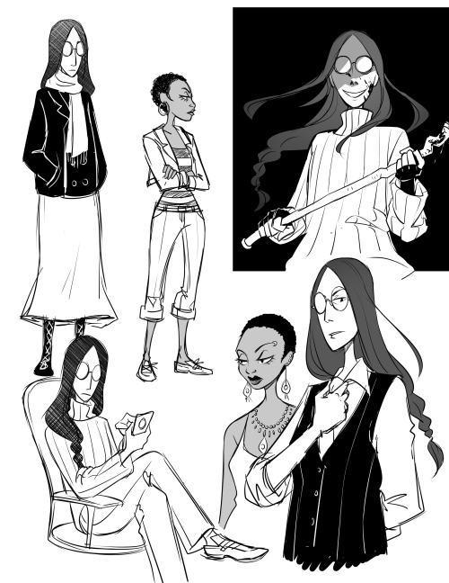 I liked those thieves from the earlier post so much that I drew more of them. Alas no time to actual