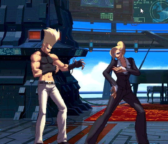 nicolas-chocolat2:  Benimaru Lancer + Taunt | The King Of Fighters XIII 