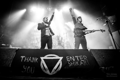 entershikarispain:  Enter Shikari by Tom Hagen on Flickr.  Kafe Antzokia, Bilbao. 05 diciembre 2014