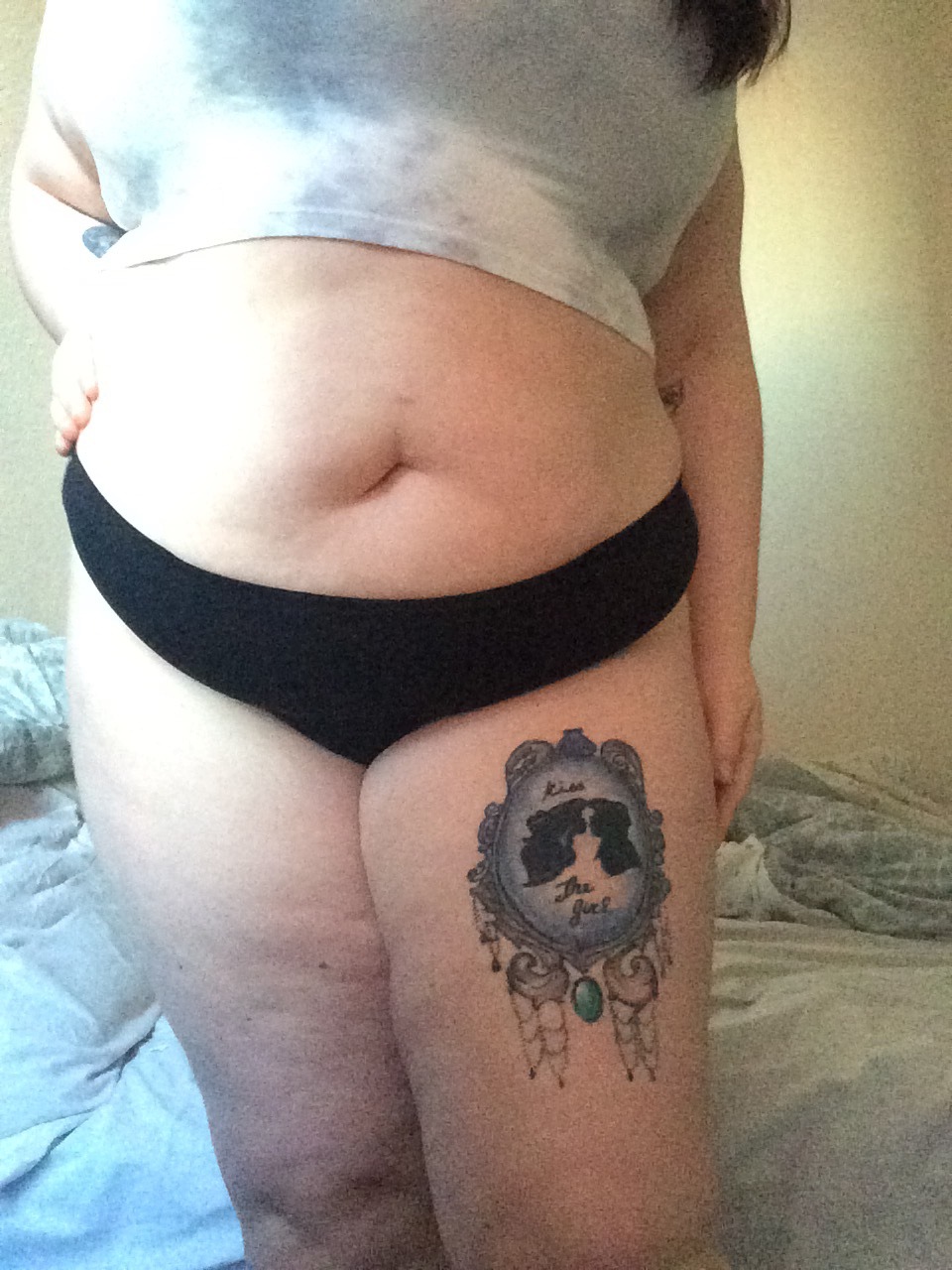 inkythemermaid:  For a chubby girl, I own a few crop tops. Not sure if that’s a