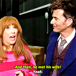 The Doctor And River Song + Being A Besotted Old Married Couple