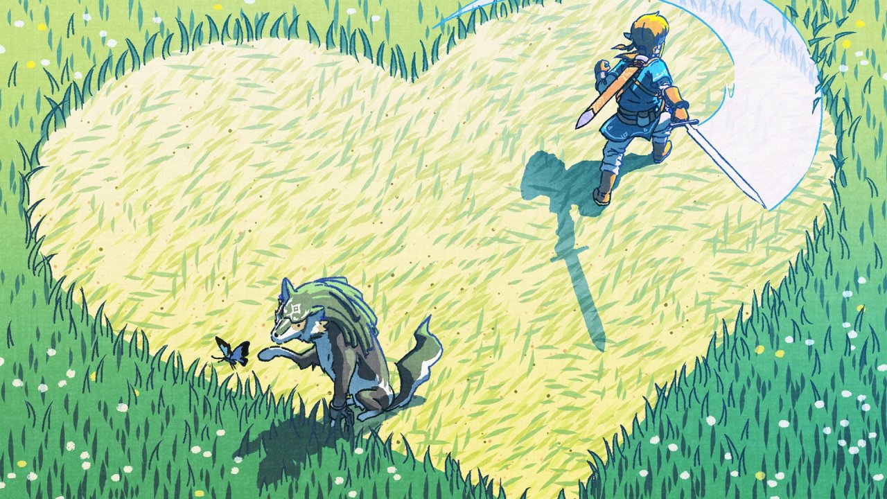 cresun9: The Legend of Zelda: Breath of the Wild seasonal wallpapers from Nintendo.