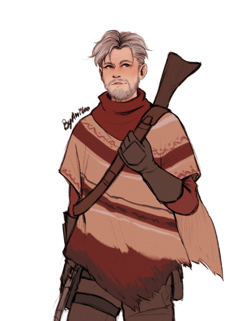 Cobb in poncho because ponchos are the best