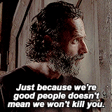 macheteandpython:  Rick Grimes in every episode - The DistanceSometime tonight, we’ll