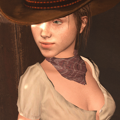 Ellie Cowgirl HayrideModels by RedMenace and GanonmasterScene build props by barbell, theMask a