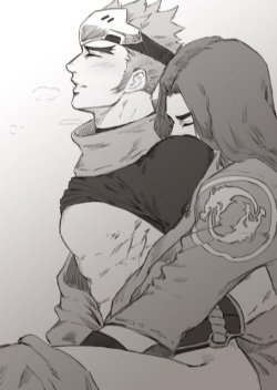 ikerra:Hanzo x Genji   ⊙ω⊙ ! ! !