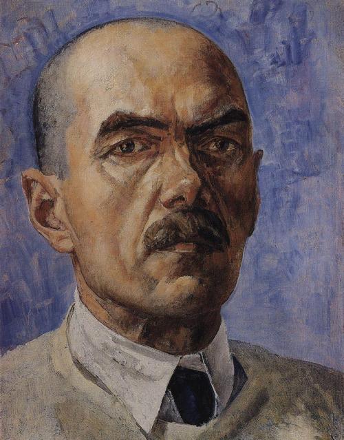 kuzma-petrov-vodkin: Self-portrait, 1929, Kuzma Petrov-Vodkin