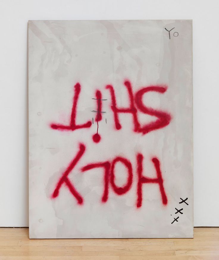   Holy Shit, Dan Colen, 2006.  