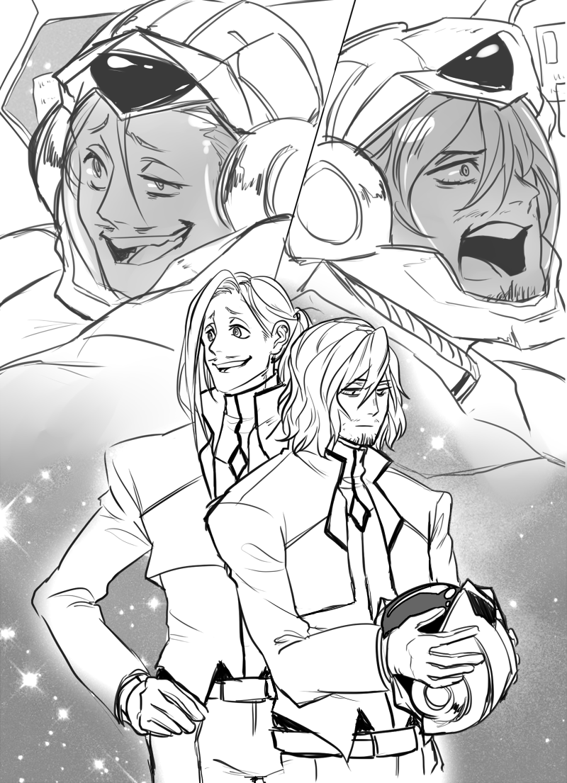 wontonton: I’m quite… slow at drawing… I apologize!! ヽ(；▽；)ノ - Gundam
