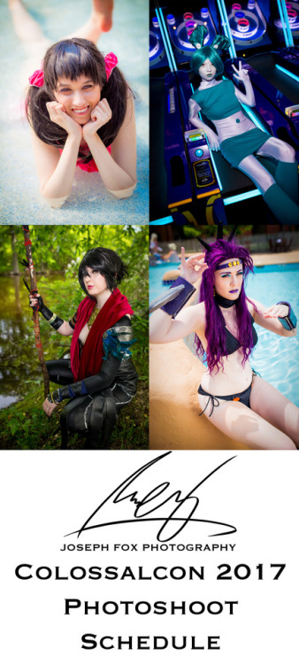 Hello, everyone! Colossalcon is fast approaching, and that means that I’ll be opening up photoshoots
