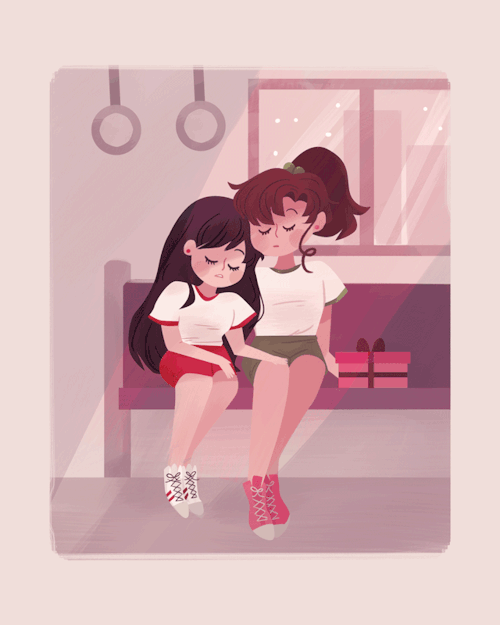 veepillustration:Being a magical girl is exhausting ✨