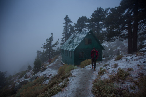 BIRTHDAY ADVENTURE: Mt. Baldy Ski Hut The adventure squad headed to the mountains to brave freezing 