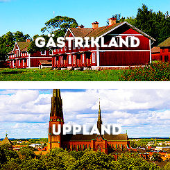 sothoros:  Sweden’s 25 Provinces from North to South 