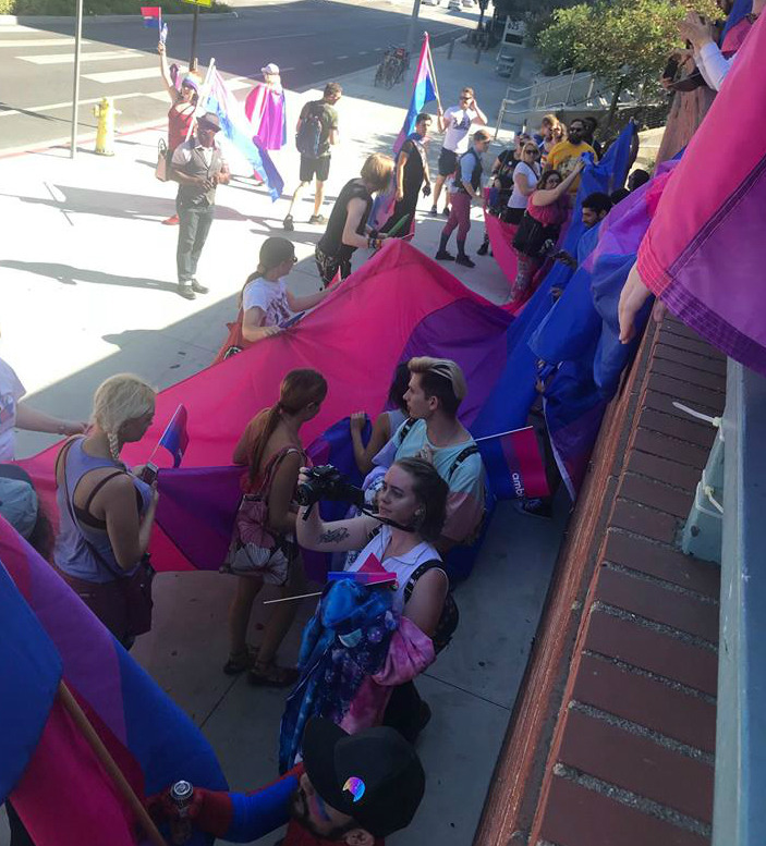 bi-trans-alliance:WeHo, California: from the first ever city-wide bi pride in the