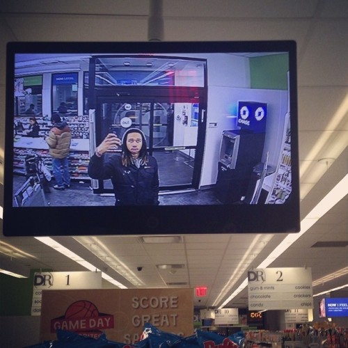 Surveillant selfie! #duanereade