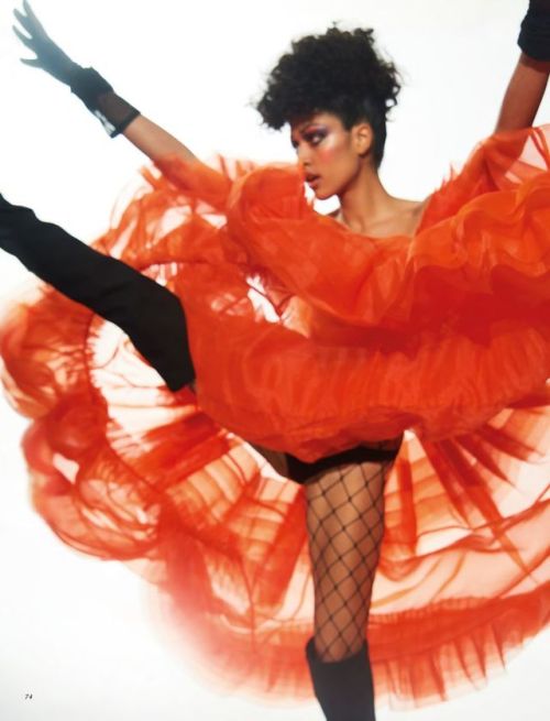 modelsof-color:Luz Pavon by Sarai Mari for Harper’s Bazaar Kazakhstan - April 2019