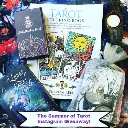 I’ve partnered up with my buddies @thetarotlady @shaheenthedream and @thehermitslamp for this 