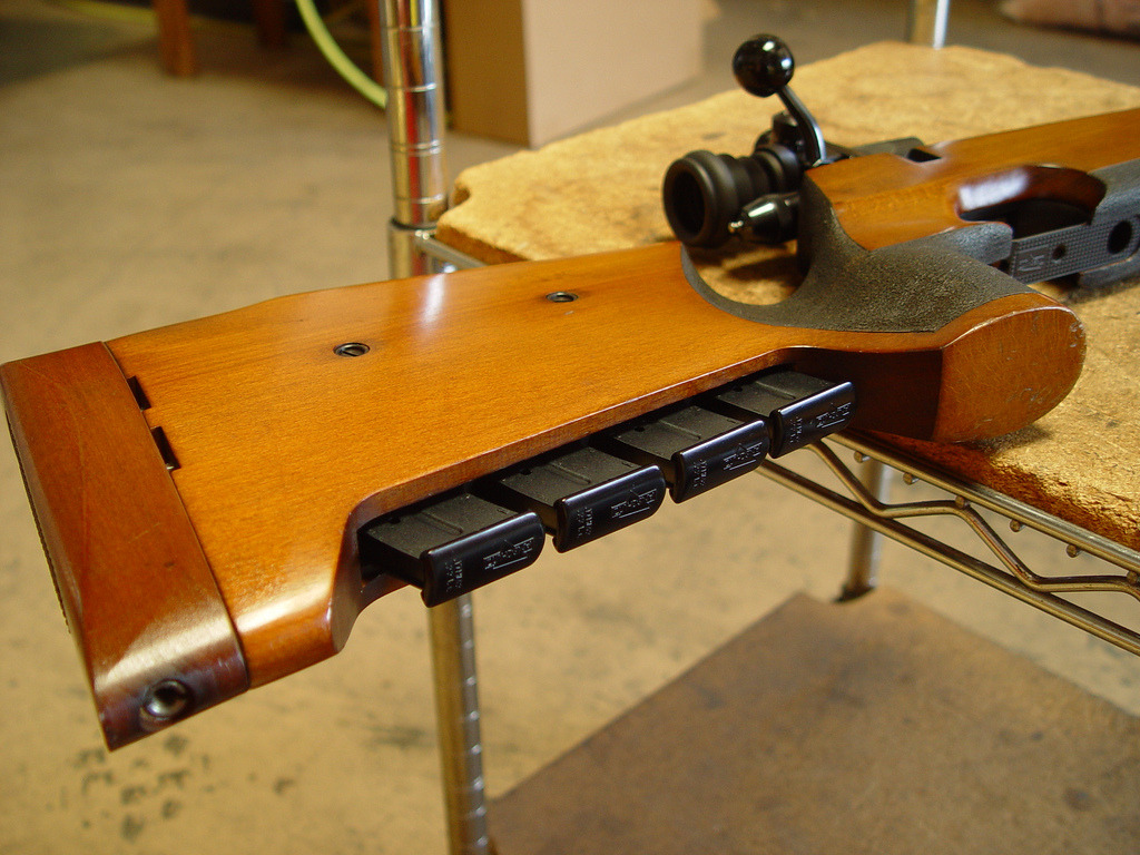 gunrunnerhell:  Anschutz Model 54 Another odd looking little bolt-action rifle seen
