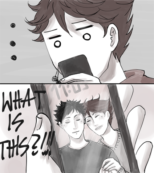 anophiles:  Not today, Oikawa, not today.  ~my iwaoi doujinshi~ 