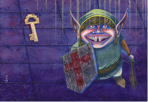 nerdsandgamersftw:  Re-Imagined Video Game Characters By Andrés Fuentes Martínez 