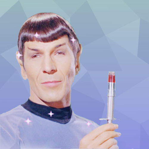 chubbycaptain: spock holds things and looks cute