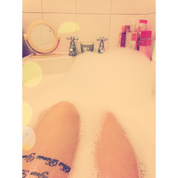 thedougmeister:  Scrub a dub dub 🛀