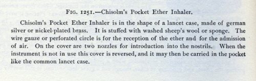 thecivilwarparlor:THE ANESTHESIA INHALER- MEDICAL INNOVATIONS OF THE CIVIL WAR   (REPRODUCTION) OF T