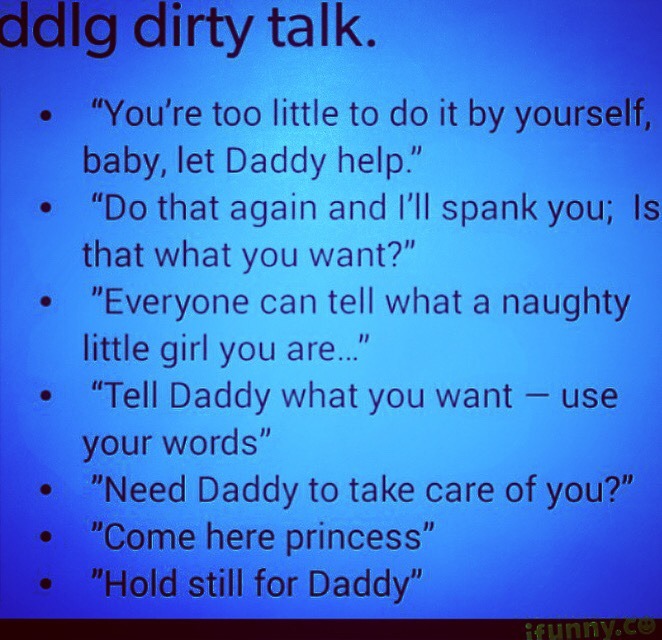Daddy help let Daddy's Secret