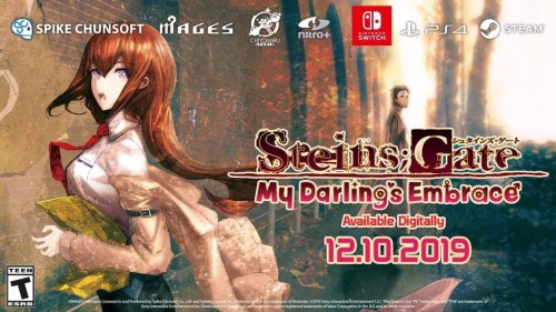 skycladobserver:Steins;Gate: My Darling’s Embrace is now available in the West for PS4, Nintendo Swi