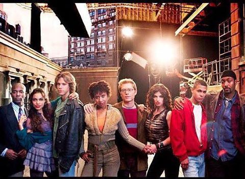 albinokid1026:From a photo shoot we did 10 years ago. Yep, 10 YEARS AGO the Rent movie was released.